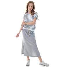 Andrea Kft. Mini&Me kerek nyakú hasban húzott lányka póló 22773905140