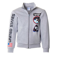 Andrea Kft. NASA cipzáras fiú pamut kardigán 122 (1122)