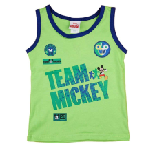 Andrea Kft. Pamut kisfiú nyári trikó Mickey egér mintával gyerek atléta, trikó