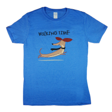 Andrea Kft. "Walking time" tacskós rövid ujjú férfi póló