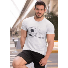 Andrea Kft. Rövid ujjú férfi póló Foci EB XXL (24621009205)