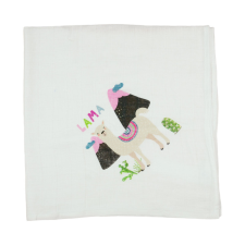 Andrea Kft. Textil tetra pelenka láma mintával 70x70 cm mosható pelenka