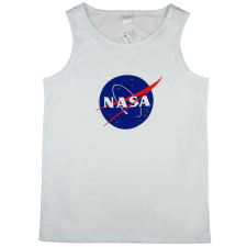 Andrea Kft. Ujjatlan férfi pamut atléta NASA logóval atléta, trikó