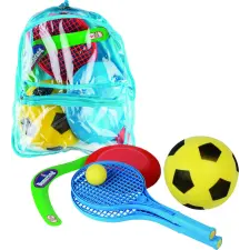 Androni kerti játékkészlet hátizsákban kerti játék