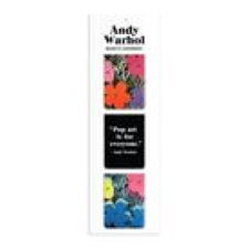 Andy Warhol Flowers Magnetic Bookmarks naptár, kalendárium