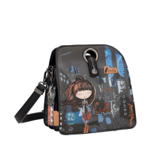 Anekke Contemporary 3 rekeszes crossbody táska 37803-279 kézitáska és bőrönd