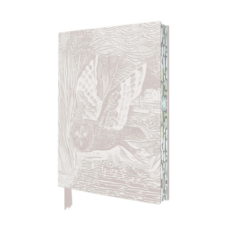  Angela Harding: Marsh Owl Artisan Art Notebook (Flame Tree Journals) naptár, kalendárium