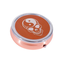 Angelo kör alakú narancssárga zsebhamutál -  koponya hamutartó