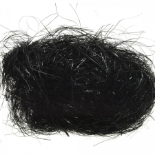  Angyalhaj fekete karácsonyfadísz