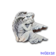 Angyalka figura 4,5x7cm dekorációs kellék