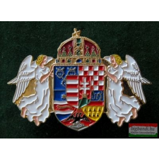  Angyalos magyar címer kitűző