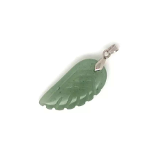 Angyalszárny medál Aventurin 15x30mm medál