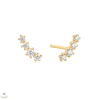 ANIA HAIE aranyozott ezüst fülbevaló - E056-02G