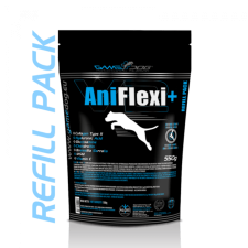AniFlexi + csúcs ízületvédő kutyáknak, 550g - gazdaságos utántöltő tasak vitamin, táplálékkiegészítő kutyáknak