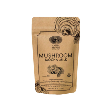 Anima Mundi Mushroom Mocha Milk, hosszú élettartamú tej, 227 g Étrend-kiegészítő vitamin és táplálékkiegészítő