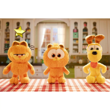 Animagic The Garfield Movie - Garfield plüss 24 cm, narancssárga-fekete-fehér plüssfigura