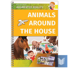  Animals Around the House +3D Animations App. - Multilearn Books gyermek- és ifjúsági könyv