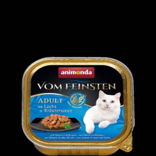 Animonda Animonda Vom Feinsten No Grain (lazac-gyógynövény mártással) alutálkás -Felnőtt macskák részére (100g) macskaeledel