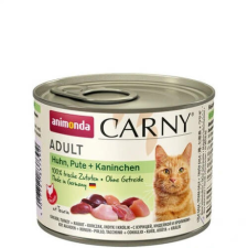 Animonda Carny Adult (csirke,pulyka,nyúl) konzerv - Felnőtt macskák részére (200g) macskaeledel