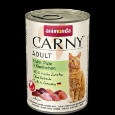  Animonda Carny Adult (csirke,pulyka,nyúl) konzerv - Felnőtt macskák részére (400g) macskaeledel