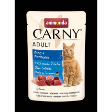 Animonda Carny Adult (marha,gyöngytyúk) alutasakos - Felnőtt macskák részére (85g) macskaeledel