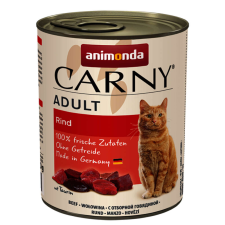 Animonda Carny Adult (marha) konzerv - Felnőtt macskák részére (800g) macskaeledel