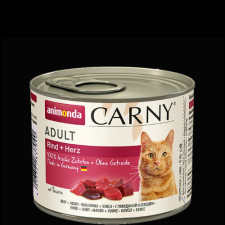  Animonda Carny Adult (marha,szív) konzerv - Felnőtt macskák részére (200g) macskaeledel