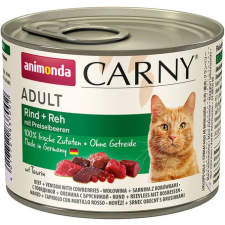Animonda Carny Adult marhás, szarvasos és vörösáfonyás konzerv macskáknak (6 x 200 g) 1200 g macskaeledel