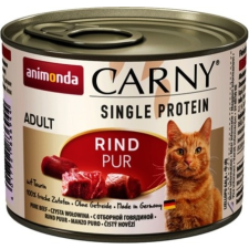 Animonda Carny Single Protein tiszta marhahúsos konzerv macskáknak (12 x 200 g) 2,4 kg macskaeledel