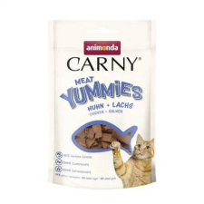 Animonda CARNY Yummies - jutalomfala (csirkés,lazac )- felnőtt macskák részére (50g) jutalomfalat macskáknak