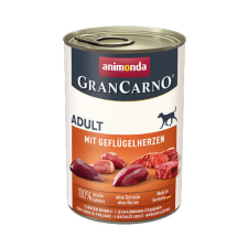 Animonda GranCarno Adult (baromfi szív) konzerv - Felnőtt kutyák részére (400g) kutyaeledel