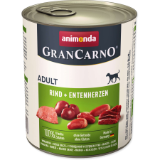 Animonda GranCarno Adult kacsaszíves és marhahúsos konzerv (24 x 800 g) 19.2kg kutyaeledel