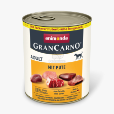 Animonda GranCarno Adult kutyakonzerv - pulyka 800 g kutyaeledel