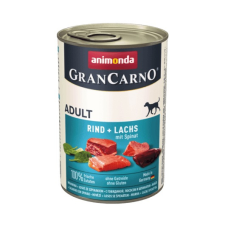 Animonda GranCarno Adult (lazac + spenót) – 12×800 g kutyaeledel
