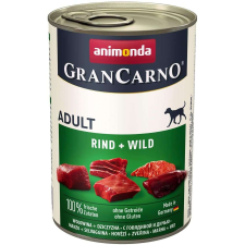 Animonda GranCarno Adult vadhúsos és marhahúsos konzerv (6 x 400 g) 2.4kg kutyaeledel