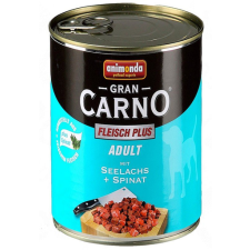 Animonda Grancarno marhahús és sávos tőkehal spenóttal 800 g kutyaeledel