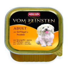 Animonda Vom Feinsten Adult (baromfi,tészta) alutálkás - Felnőtt kutyák részére (150g) kutyaeledel