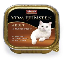 Animonda Vom Feinsten Adult – Csirkemájas macskaeledel (32 x 100 g) 3.2kg macskaeledel