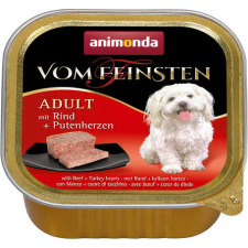Animonda Vom Feinsten Adult – Marhahúsos és pulykaszíves kutyaeledel (11 x 150 g) 1.65 kg kutyaeledel
