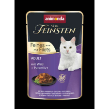 Animonda Vom Feinsten Feines Filets (vad, pulykamellfilé) alutasakos macskák részére (85g) macskaeledel