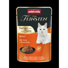  Animonda Vom Feinsten Fines Filets - (kacsa,pulykamellfilé) felnőtt macskák részére (85g) macskaeledel