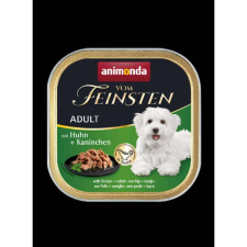 Animonda Vom Feinsten Gourmet (csirke,nyúl szószban) alutálkás - Felnőtt kutyák részére (150g) kutyaeledel