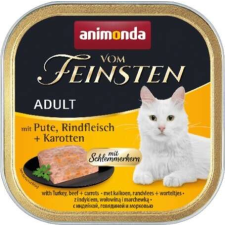 Animonda Vom Feinsten Gourmet pulykás, marhás és sárgarépás alutálkás macskaeledel (32 x 100 g) 3... macskaeledel