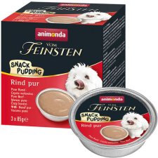 Animonda Vom Feinsten Snack Pudding (marhás puding) alutálkás - Felnőtt kutyák részére (3x85g) kutyaeledel