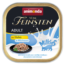 Animonda Vom Feinsten Tejkrémmel 100g - Több íz - Csirke és Tejkrém macskaeledel