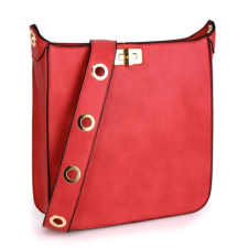 Anna Grace Viola oldaltáska-Piros kézitáska és bőrönd