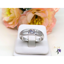  Anni white antiallergén elegáns apróköves gyűrű gyűrű