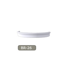 Anro BR-26 ívelhető díszléc - íves falra dekoráció