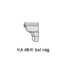 Anro KA-08/K díszlécre - Bal oldali véglezárás tapéta, díszléc és más dekoráció