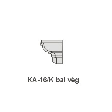 Anro KA-16/K díszlécre - Bal oldali véglezárás tapéta, díszléc és más dekoráció